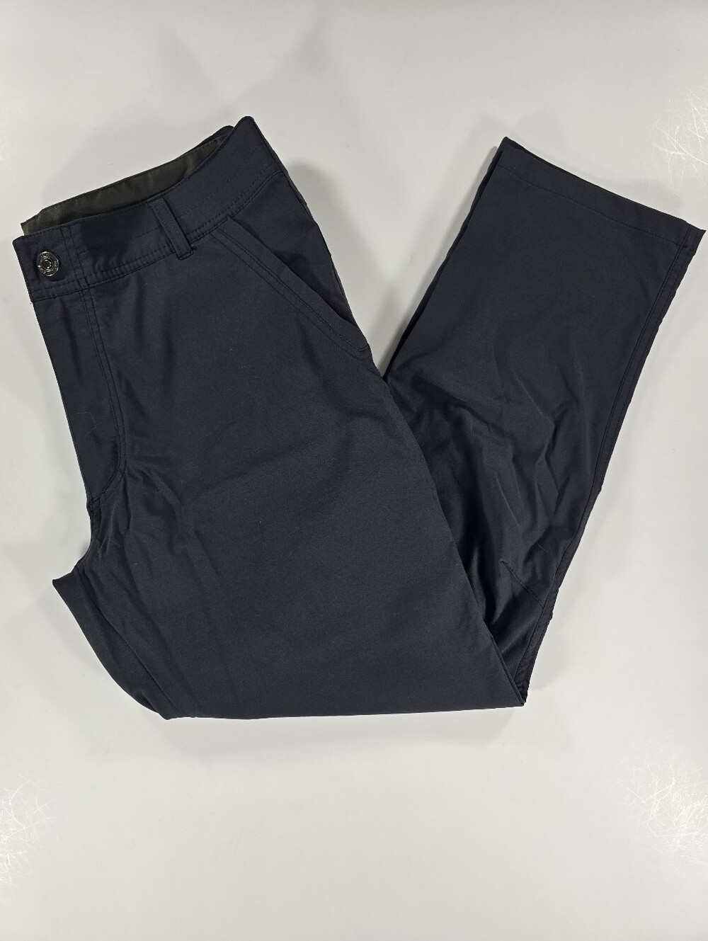 Kuhl Renegade Afire Chino Pants Mens 34x28 Gray Nylon Stretch Hiking Outdoor